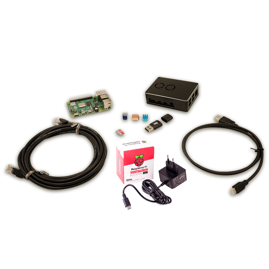 Kit Raspberry PI 4 model B 4/8 GB, card 32/64/128 GB, Combo
