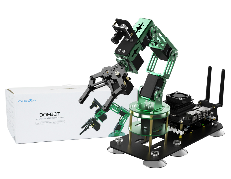 Brat robotic DOFBOT AI Vision cu Raspberry Pi 5 4GB