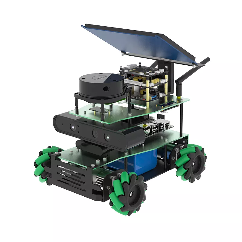 ROSMASTER X3 ROS cu Nvidia Jetson NANO 4GB Subkit, Lidar, camera HD si camera de adancime