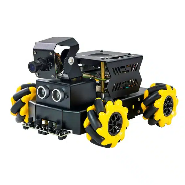 Raspbot V2 AI Vision robot car compatibil cu Raspberry Pi 5